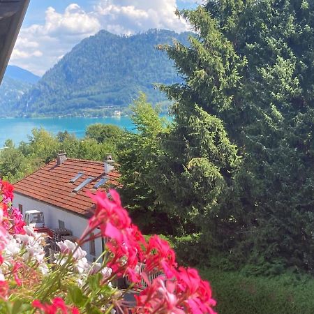 Ferienwohnung Mit Seeblick, Unterach Am Attersse Unterach am Attersee Eksteriør billede