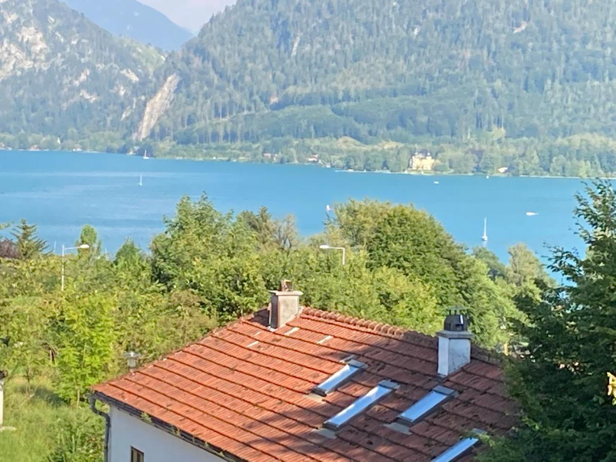 Ferienwohnung Mit Seeblick, Unterach Am Attersse Unterach am Attersee Eksteriør billede
